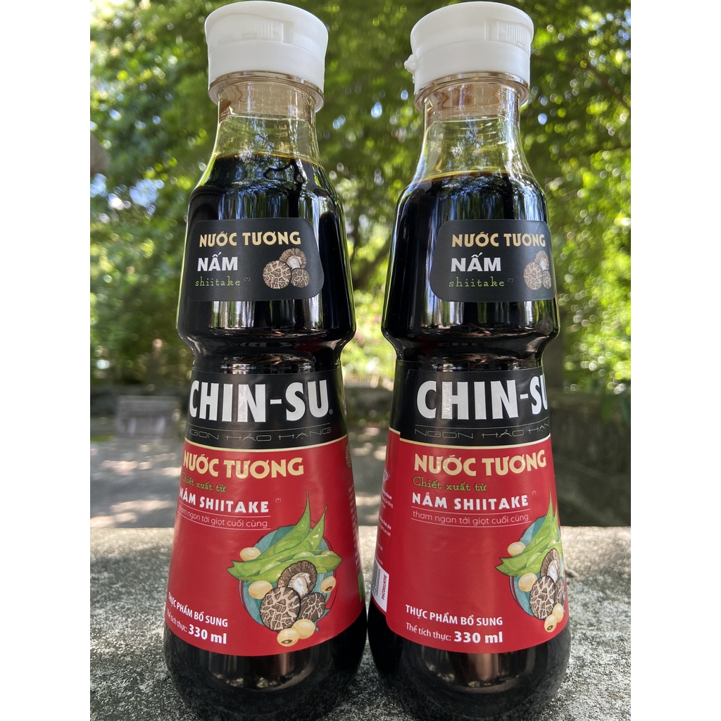 NƯỚC TƯƠNG NẤM SHIITAKE CHINSU NGON HẢO HẠNG 330ML