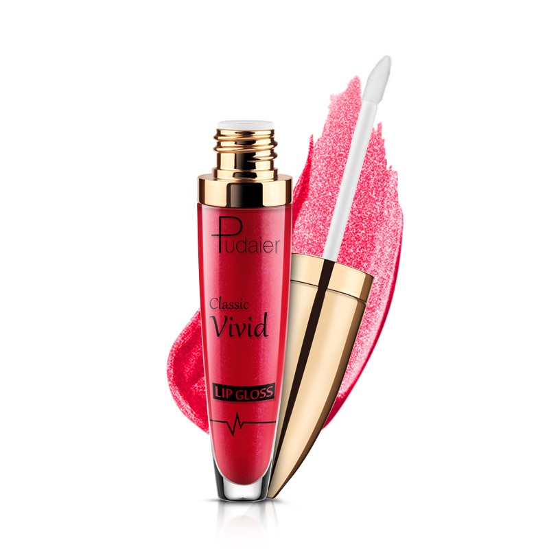 Son Môi Dạng Lỏng Ánh Kim Cương Lấp Lánh Chống Thấm Nước Lâu Trôi 18 Màu Tùy Chọn