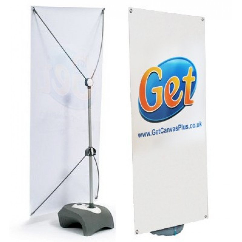 Chân standee đế nước kích thước, cản gió ngoài trời size 60*160cm-80*180cm