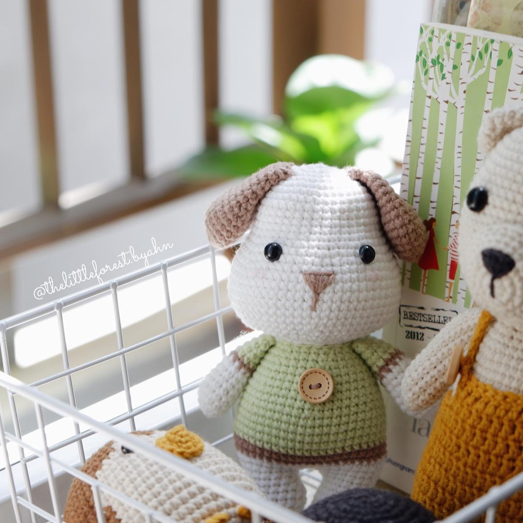 Chó Mintie móc bằng len