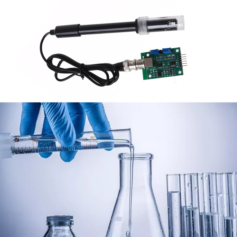 Mô Đun Cảm Biến PH 0-14 Độ Chính Xác Cao Chuyên Dụng