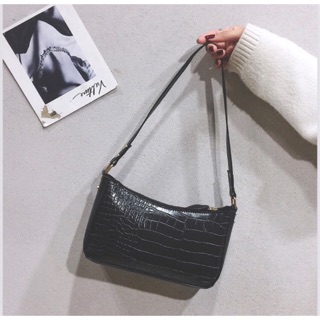 SẴN Túi kẹp nách da sần Hàn Quốc S001