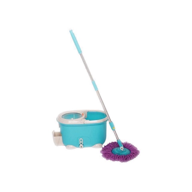 BỘ LAU NHÀ XOAY 360 ĐỘ LOCK&LOCK -MOP-Q2-1 XANH DƯƠNG