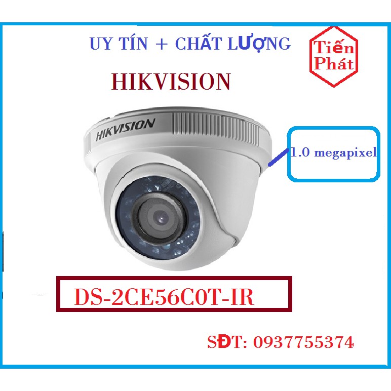 CAMERA HIKVISION DS-2CE56C0T-IR