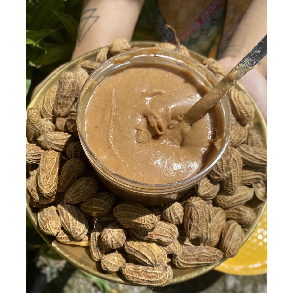 Bơ đậu phộng mịn lon 550gr