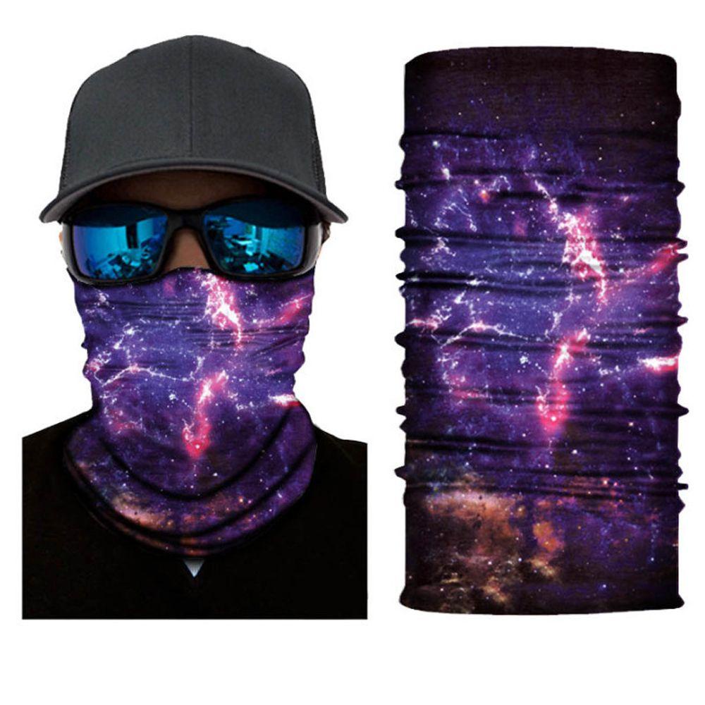 Daron Khăn Bandana Rằn Ri Trùm Đầu Kiêm Khăn Choàng Cổ Kiêm Khẩu Trang Đa Năng Che Mặt Trời Đầy Sao