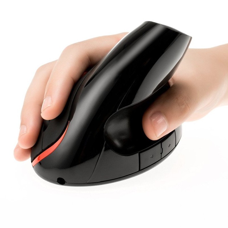 Chuột không dây Wireless vertical mouse chuột đứng cao cấp chống tê tay PKCB