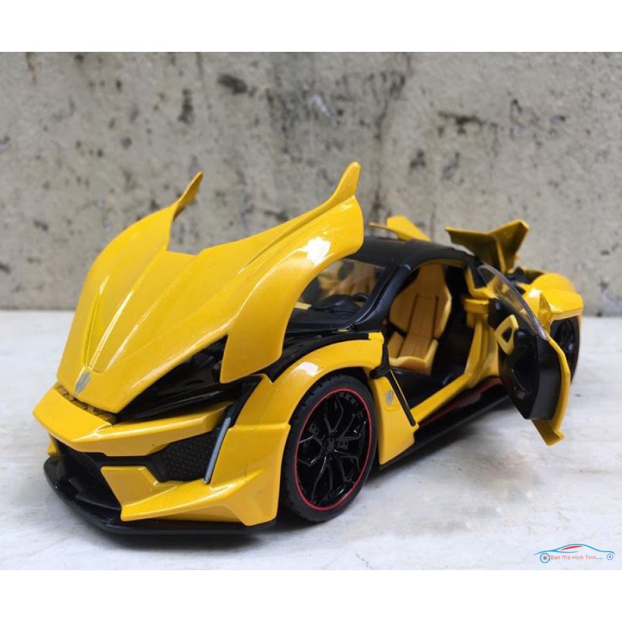 ​Mô hình xe Lykan HyperSport 2020 tỷ lệ 1:24