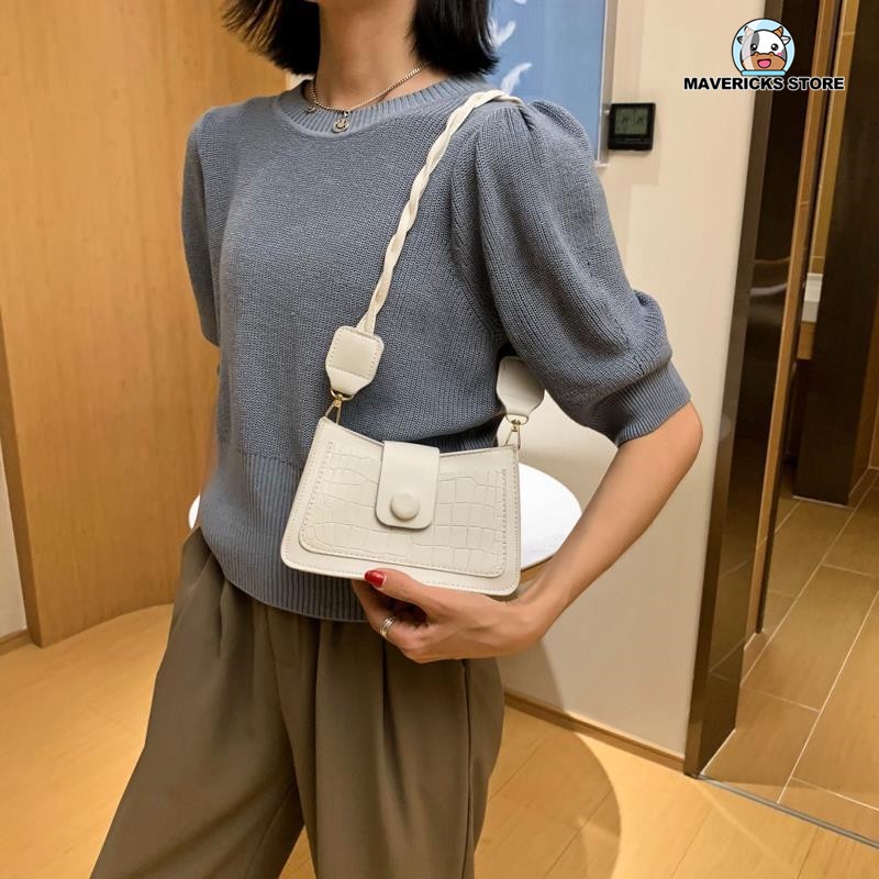 Túi đeo vai hình vuông thời trang mới năm 2021