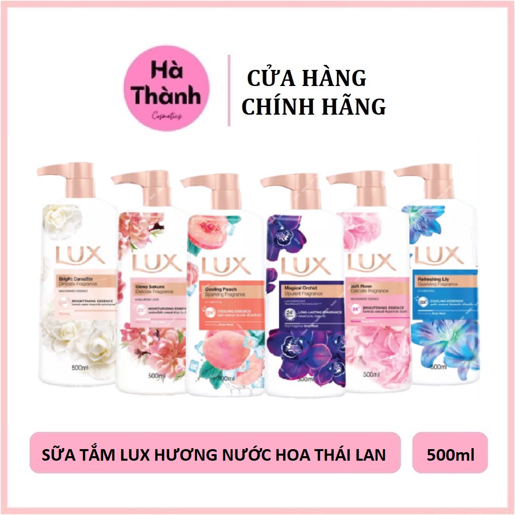 Sữa tắm Lux hương nước hoa Thái Lan 500ml siêu thơm -HT145