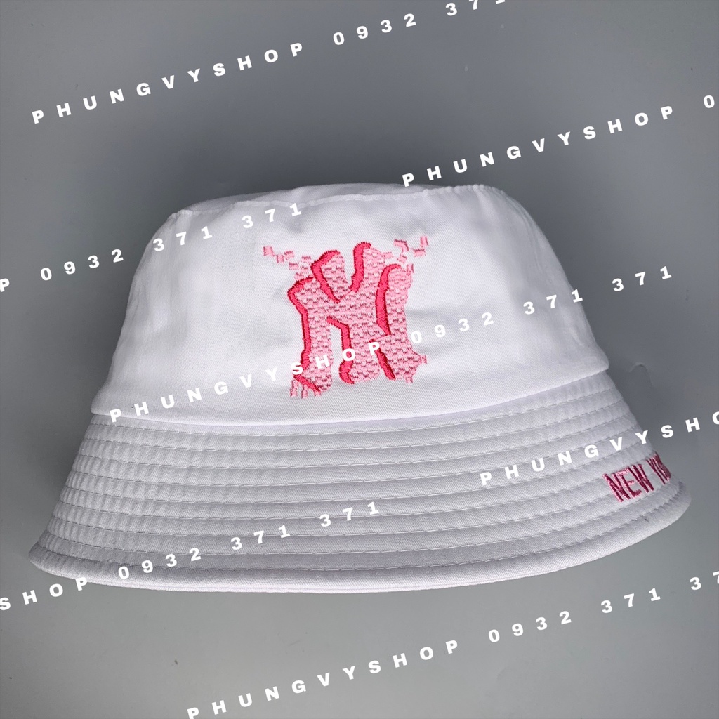 Mũ CỤP cực hot unisex nam nữ- THÊU N NEWYO - nón sụp bucket tai bèo