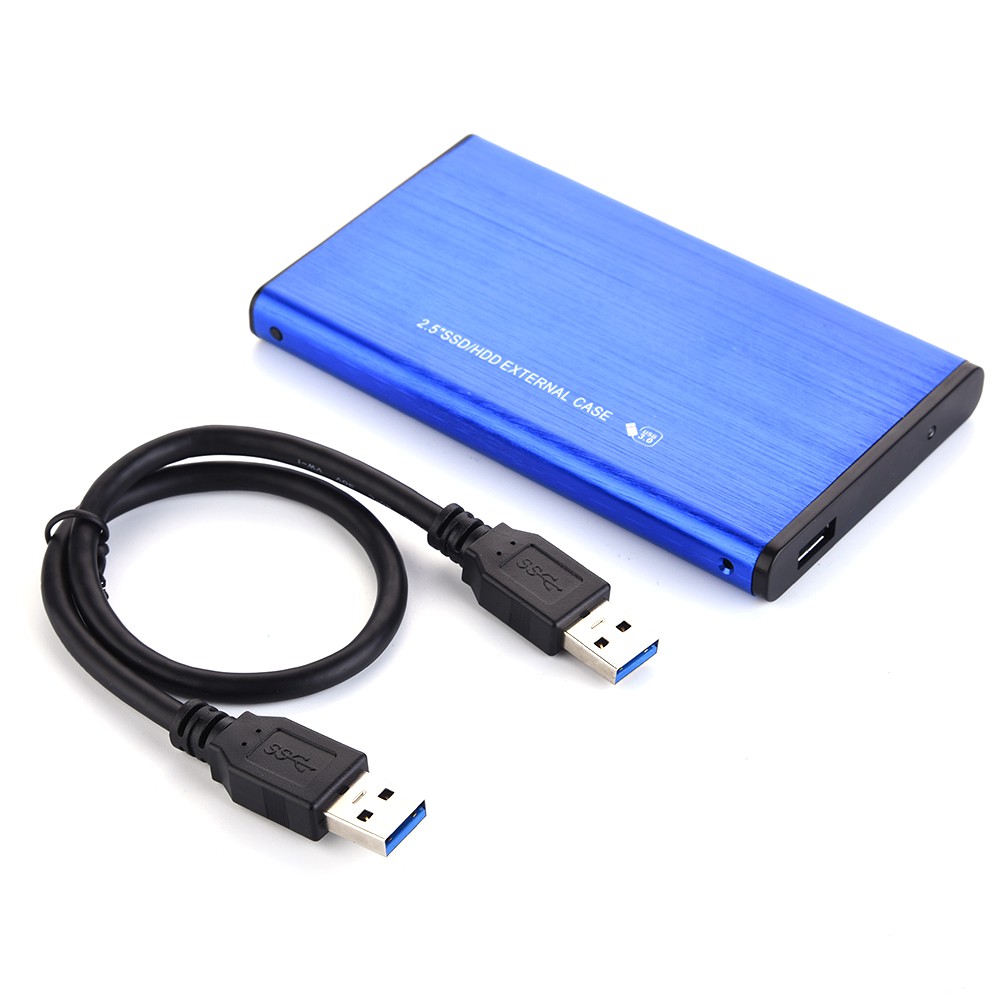 2.5 Inch USB3.0 SDD / HDD Aluminum Alloy SATA3.0 External Hard Disk Drive