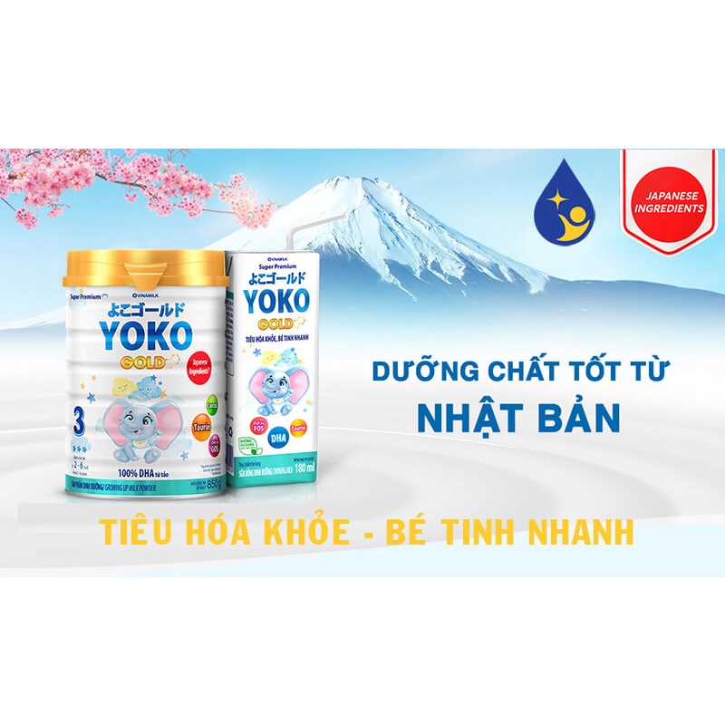 Sữa Vinamilk YOKO GOLD 1 850g (cho trẻ 0-1 tuổi)