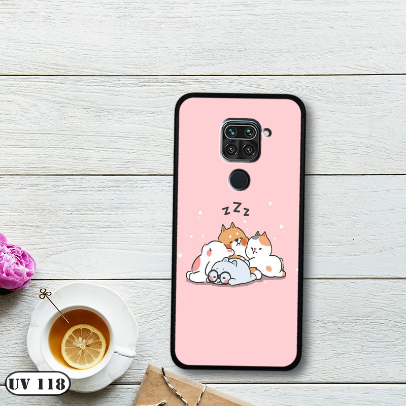 Ốp lưng điện thoại Xiaomi Redmi Note 9  - lưng nhám viền dẻo