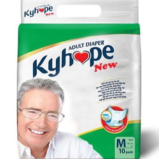 Tã Dán Người Lớn Kyhope Size M, Size L/XL 10 Miếng