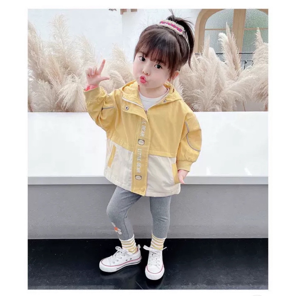 Áo chắn gió Bipu chất liệu kaki chắn gió tốt, mặt vải mịn đẹp