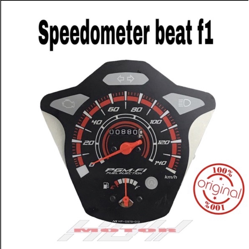Đồng Hồ Tốc Độ Cho Xe honda BEAT f1 Chính Hãng