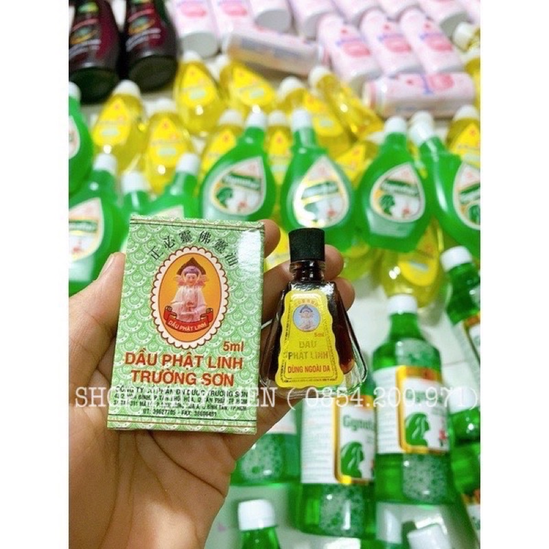 Hộp Dầu Gió Phật Linh Chai 5Ml Quá Rẻ