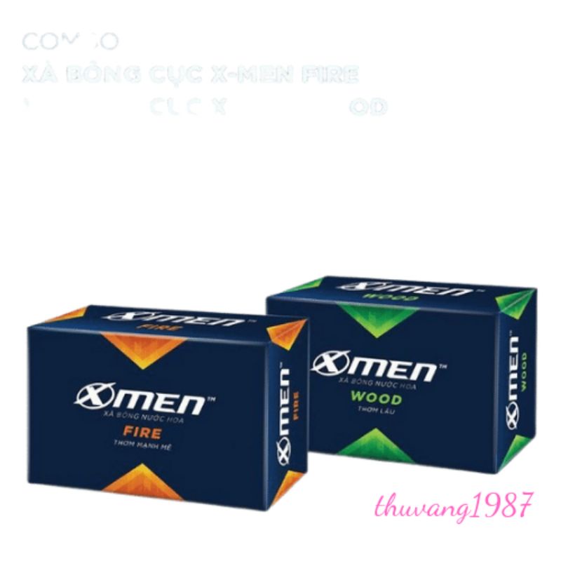 Xà bông cục Xmen 90g mùi ngẫu nhiên