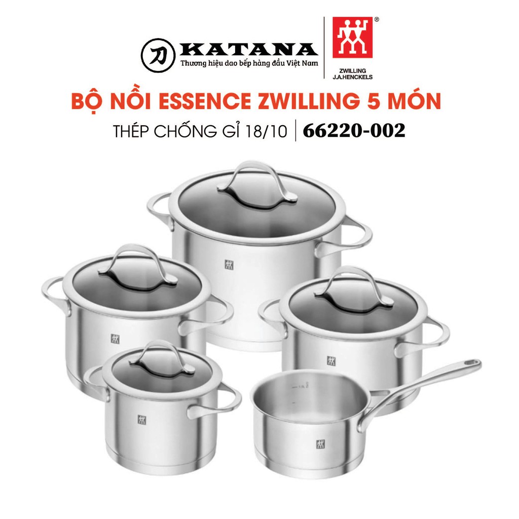 ZWILLING - Bộ nồi Essence - 5 món
