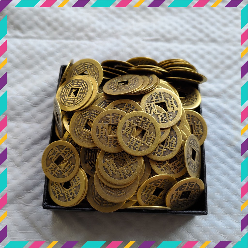 Đồng Xu Chiêu Tài Tiến Bảo, vật phẩm phong thủy Tài Lộc | BigBuy360 - bigbuy360.vn