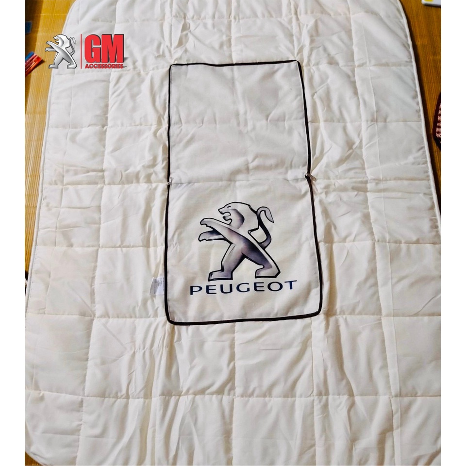 Gối ôm,tựa lưng kiêm chăn Peugeot