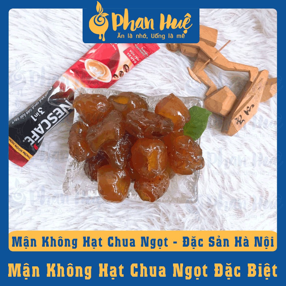 Ô mai xí muội mận không hạt chua ngọt Phan Huệ đặc biệt, mận miền Bắc chọn lọc, đặc sản Hà Nội