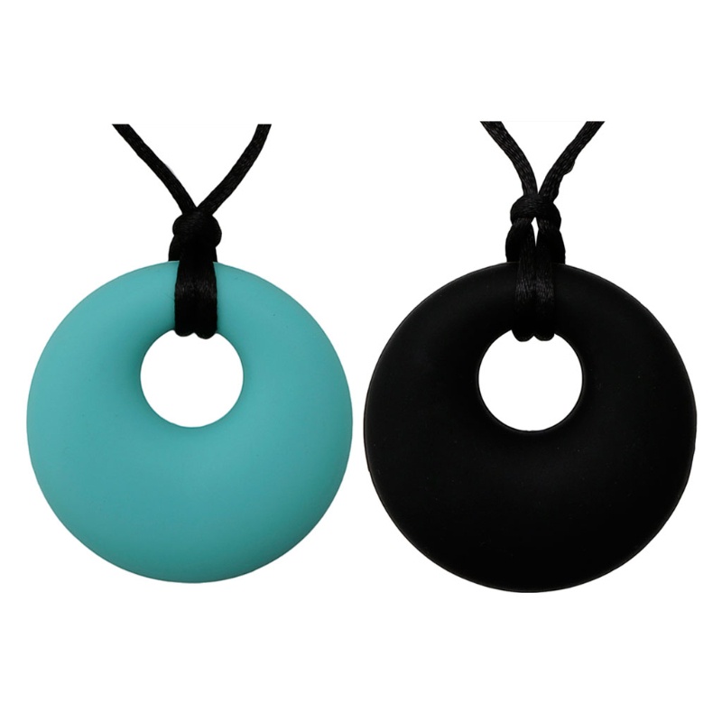 Đồ Chơi Gặm Nướu Hình Tròn Bằng Silicone Dành Cho Trẻ Em