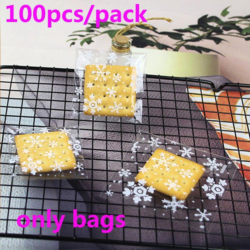 100 Túi Nhựa Tự Dính Dùng Đựng Kẹo Tiện Dụng
