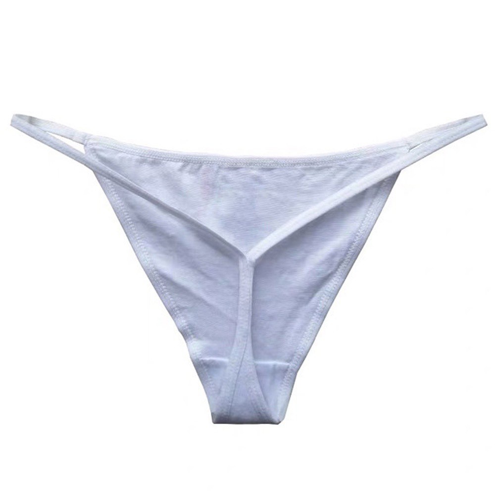 Quần Lót Cotton Dây Mảnh Lưng Thấp Nhiều Màu Sắc Quyến Rũ Cho Nữ