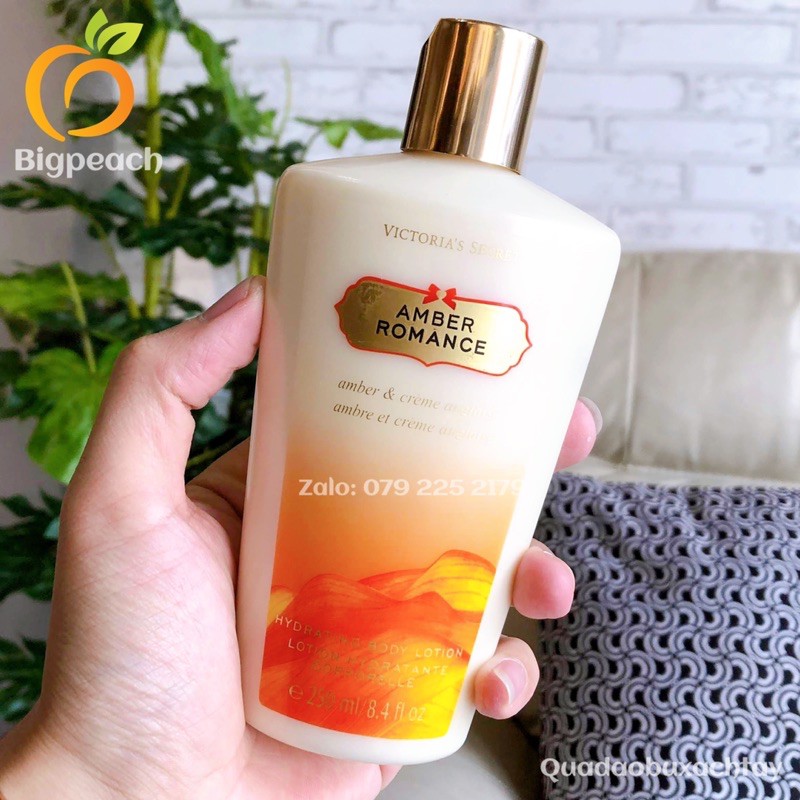 Sữa Dưỡng Thể AMBER ROMANCE VICTORIA'S SECRET 250ML USA | BODY LOTION