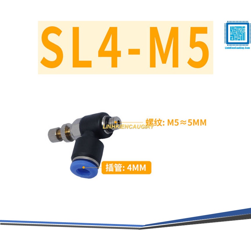Van tiết lưu ống phi 4 (Mã: SL4)