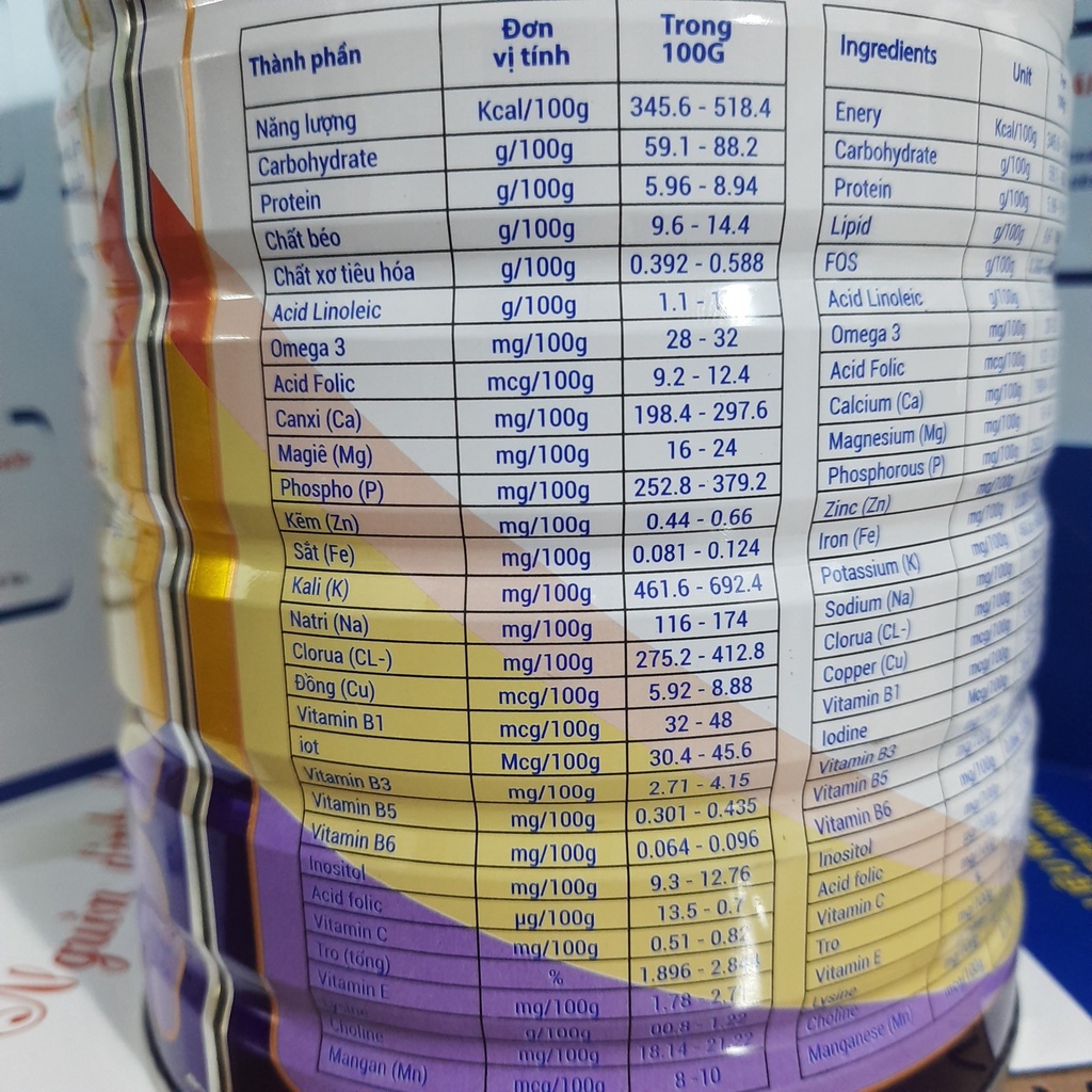 Sữa tiểu đường Tom &amp; Kid Platinum Diabetes Mega dành cho người tiểu đường 900g