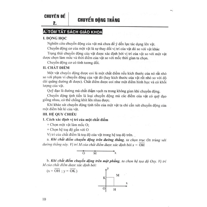 Sách Tham Khảo Vật Lí Lớp 10 (Dùng Chung Cho Các Bộ SGK Hiện Hành)
