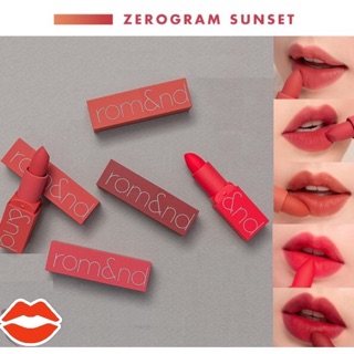 🌸 SON KEM LÌ ROMAND ZERO GRAM MATTE LIPSTICK SUNSET EDITION