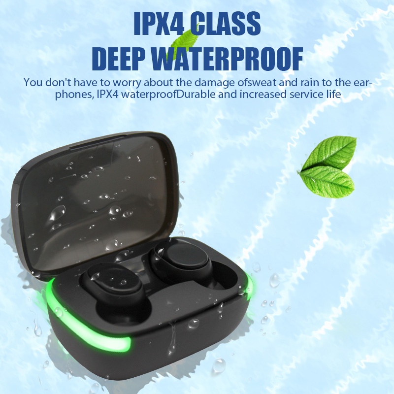 Tai Nghe Nhét Tai Bluetooth 5.1 Tws Y60 Chống Thấm Nước Thoải Mái Cho Ios / android