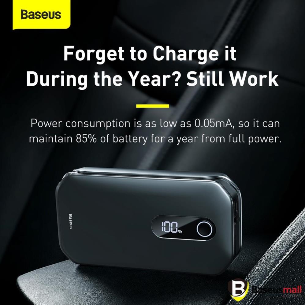 Baseus -BaseusMall VN Bộ kích bình dùng cho xe hơi Baseus Super Energy Pro Car Jump Starter