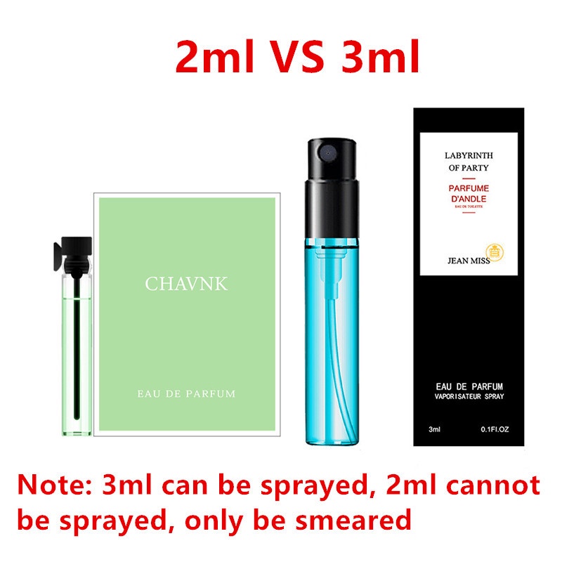 Lọ nước hoa dạng xịt 3ml hương hoa trái cây tươi mát nhỏ gọn mang đi du lịch