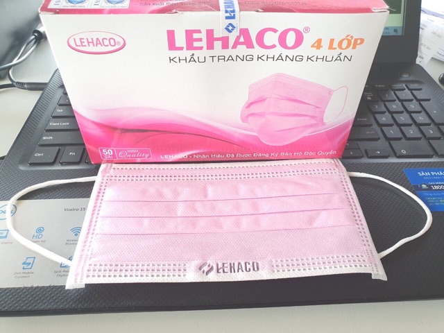 Khẩu trang y tế 4 lớp Lehaco - hôp 50 chiếc | BigBuy360 - bigbuy360.vn