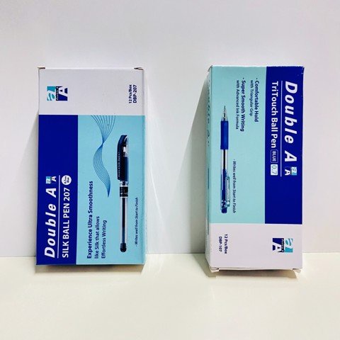 Hộp 12 Bút Bi Double A Tritouch DBP-107 nét 0.7mm