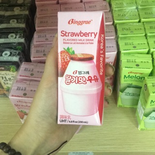 Sữa dâu binggrae