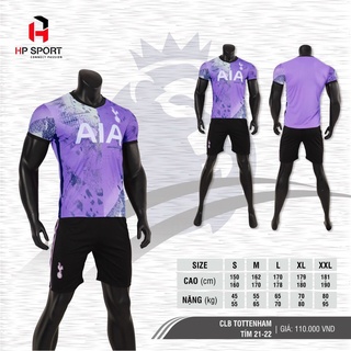 Bộ quần áo bóng đá câu lạc bộ Tottenham Hotspur 2021-2022