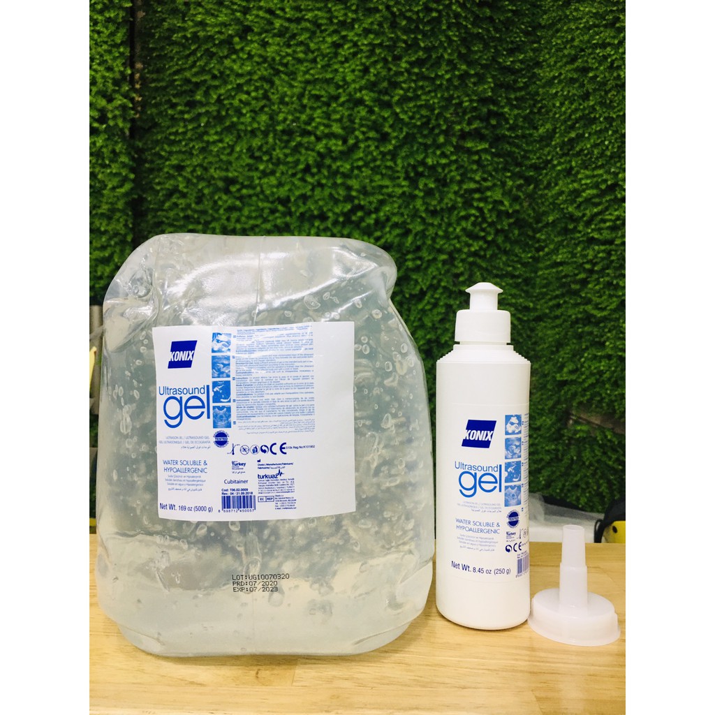 [Tặng Chai Chiết] Gel Siêu Âm , Gel Lạnh Triệt Lông Konix 5000Ml