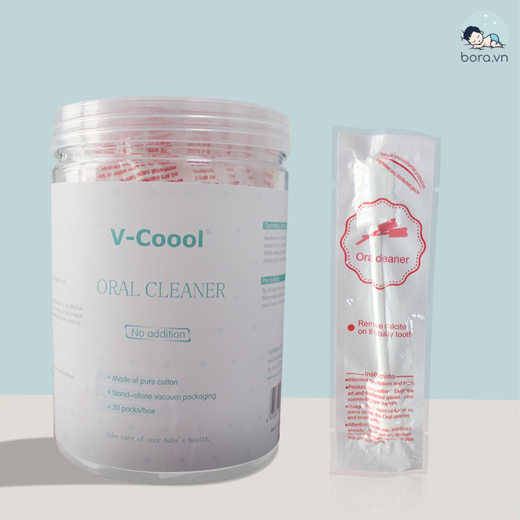 Que rơ lưỡi V-coool, hộp 30 que