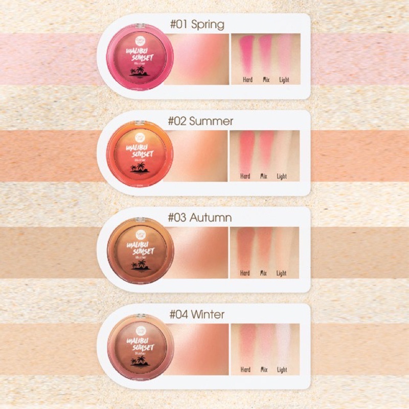 Phấn má hồng Cathy Doll Malibu Sunset