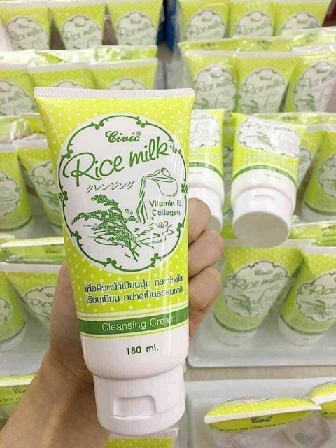 ⛅ SỮA RỬA MẶT GẠO RICE MILK THÁI LAN ❌ NGON - BỔ - RẺ VỚI SỮA RỬA MẶT GẠO RICE MILK THÁI LAN 🌸