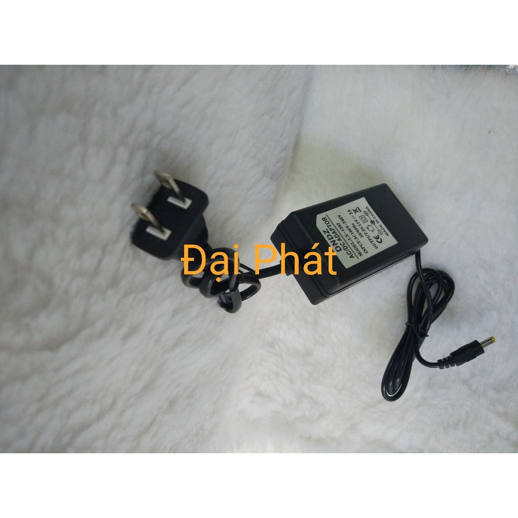 Nguồn Adapto 12V/2A ( 2 Đầu Jack DC)