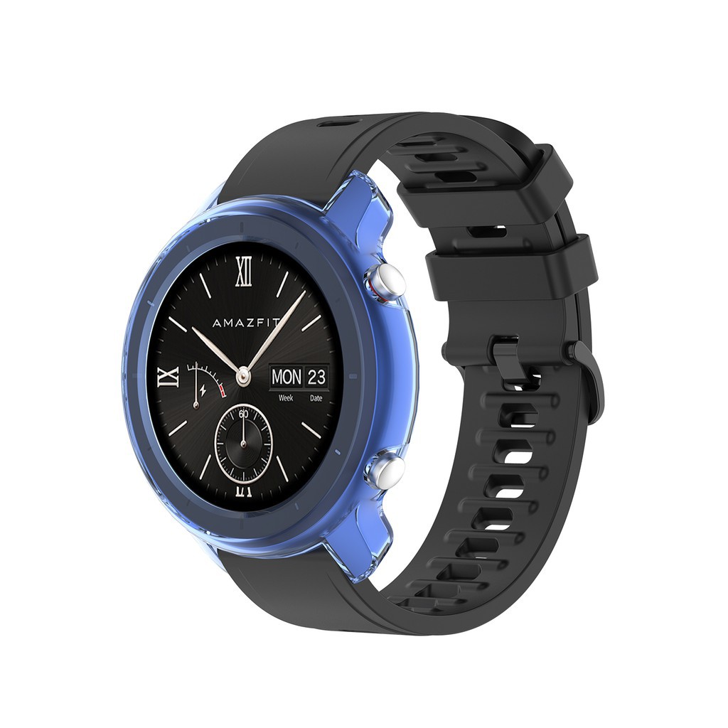 XIAOMI AMAZFIT Vỏ Bọc Tpu Trong Suốt Siêu Mỏng Bảo Vệ Cho Đồng Hồ Thông Minh Xiaomi Huami Amazfit Gtr 42mm 47mm