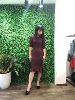 Váy len đuôi cá xả thanh lý