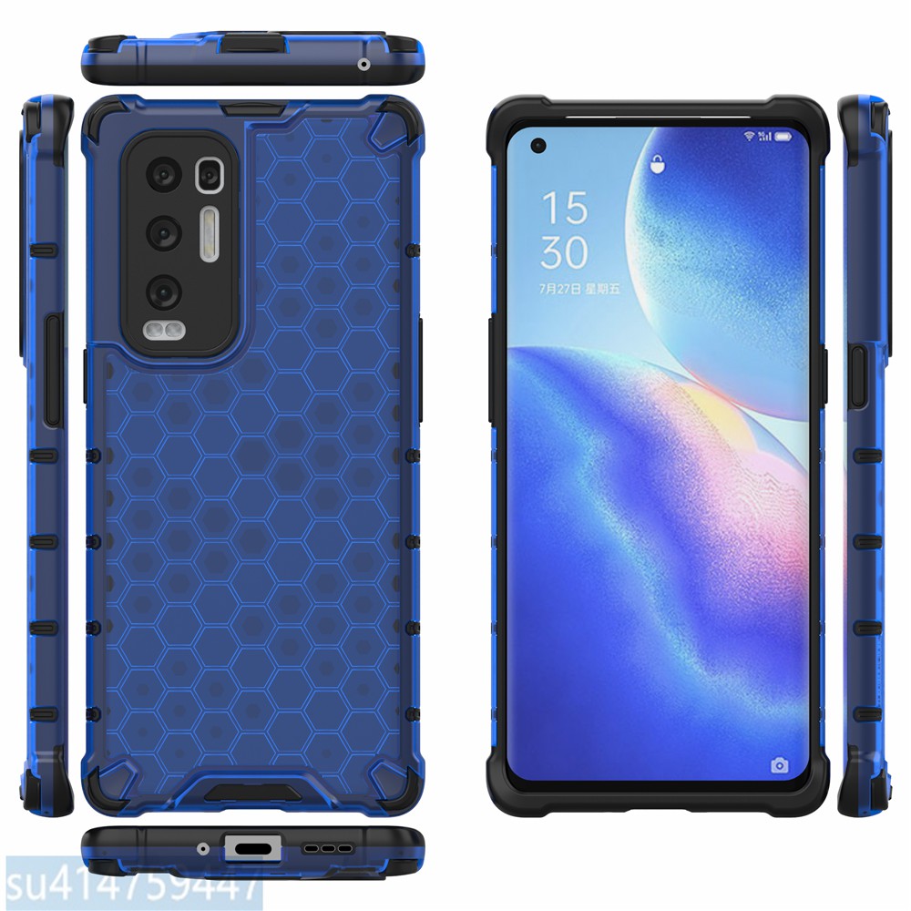Ốp Điện Thoại Họa Tiết Tổ Ong Tản Nhiệt Cho Oppo Reno5pro + Reno5pro Plus Bảo Vệ | BigBuy360 - bigbuy360.vn